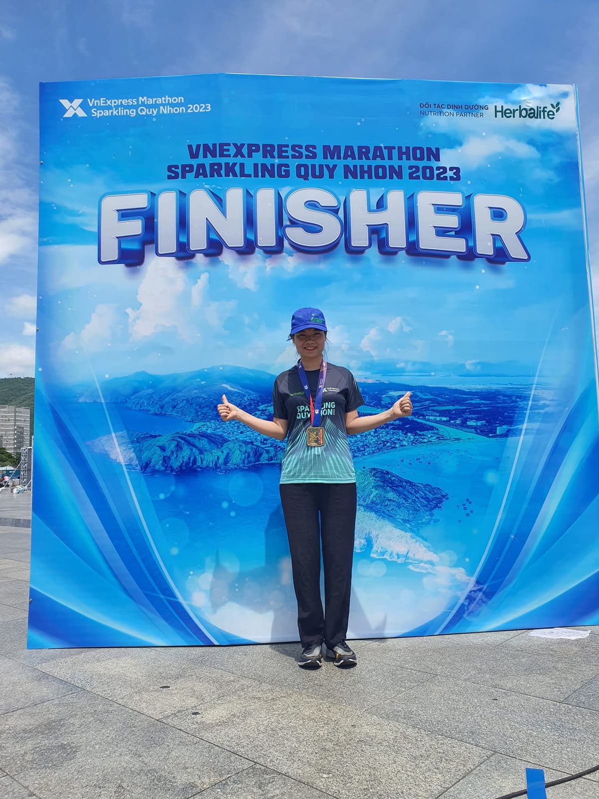 Ảnh về đích 42km