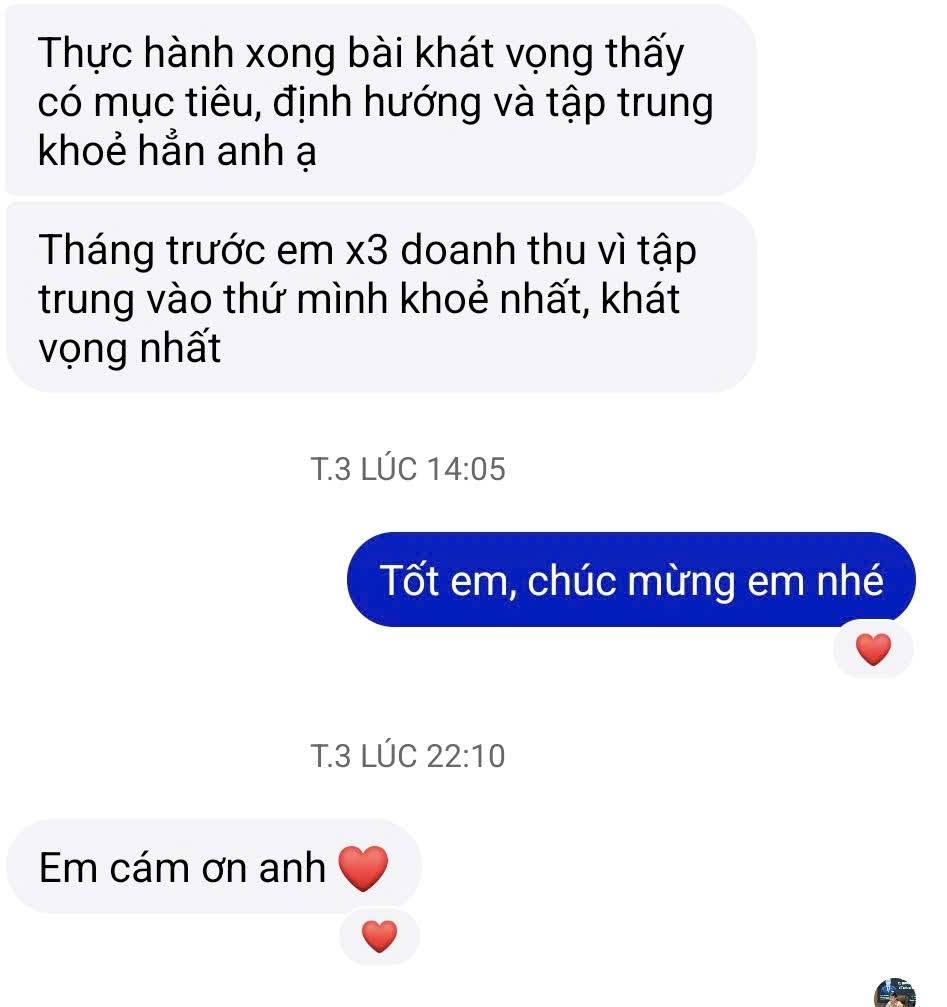 Tăng trưởng X3 doanh thu
