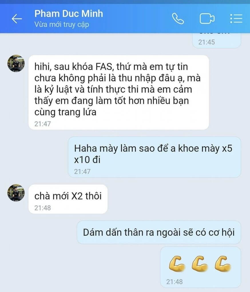 Sản phẩm 3D & kết quả doanh thu của Phạm Đức Minh
